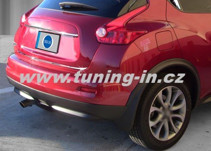 Nissan Juke - NEREZ chrom spodná lišta kufra OMTEC (Omsa line)