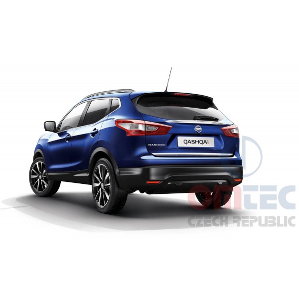 Nissan Qashqai 2014+ - NEREZ chrom spodná lišta kufor