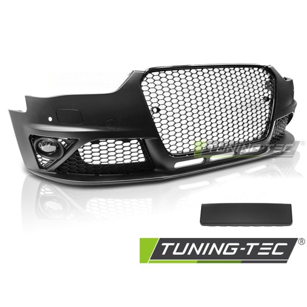 AUDI A4 B8 2012-2015 RS style, Predné nárazník- čierna PDC