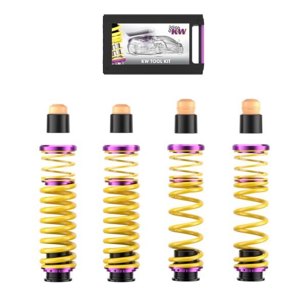 KW výškovo nastaviteľný pružinový kit pre Mclaren 540c 04/2015-, snížení 0-20 mm/0-20 mm