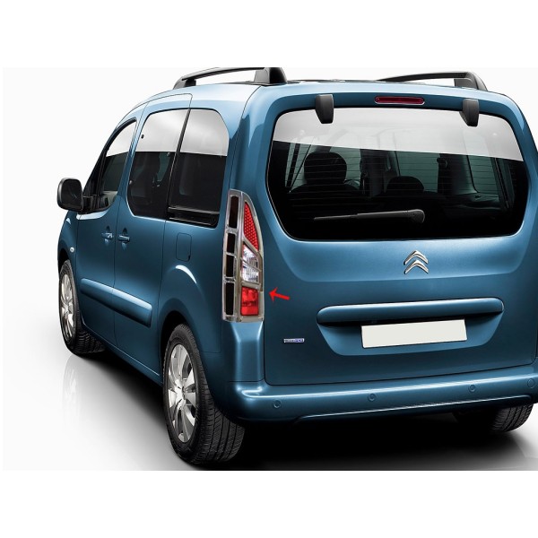 Nerez rámčeky zadných svetiel Citroen Berlingo II FL