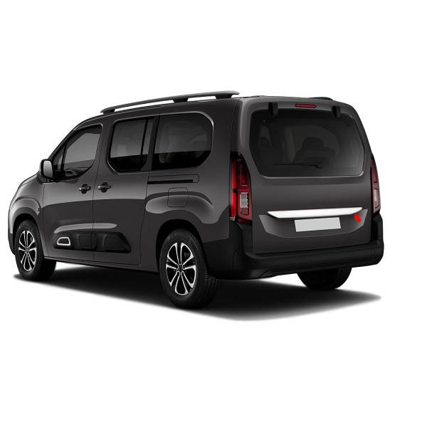 Nerez dekoračná lišta nad ŠPZ Citroen Berlingo III