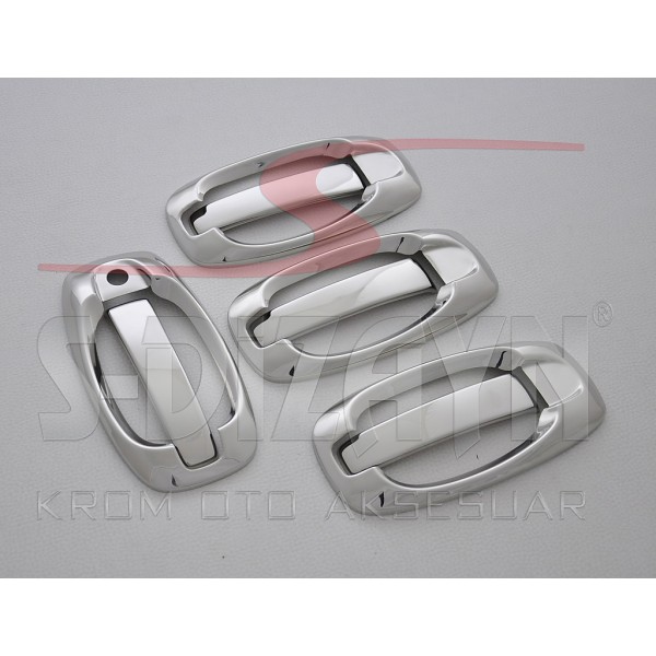 Nerez kryty kľučiek Citroen Nemo - 8 ks - sada