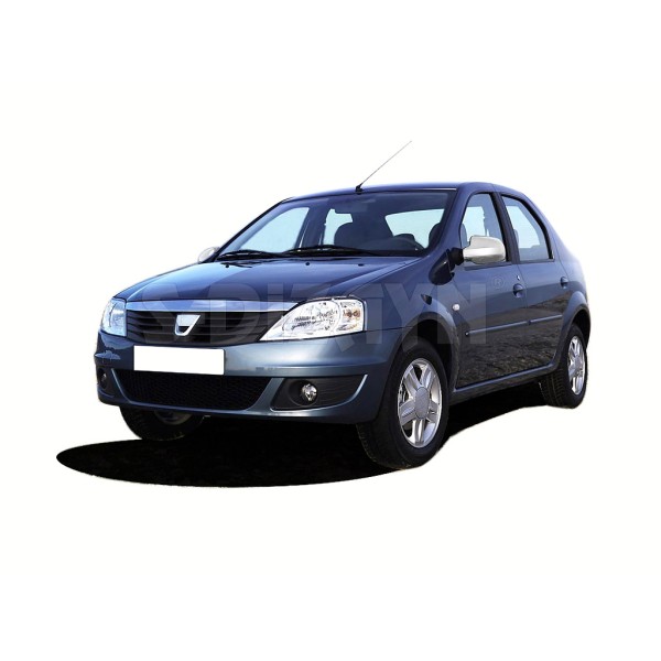Chrómové kryty zrkadiel Dacia Logan MCV I