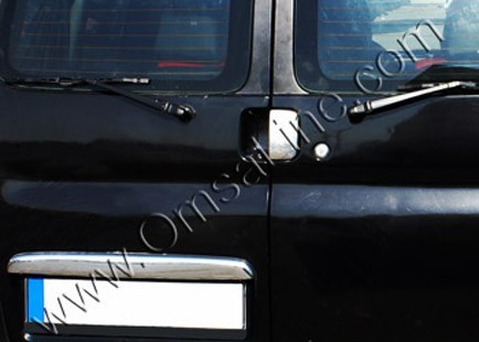 Citroen Berlingo I 96-08 NEREZ chrom lišta nad špz -dělené dveře- OMSA LINE