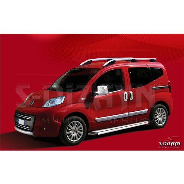 Chrómové kryty zrkadiel Fiat Fiorino III