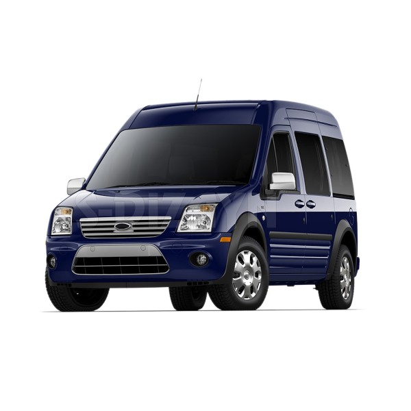 Chrómové kryty zrkadiel Ford Transit Connect I FL