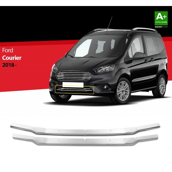 Nerez lišty nárazníka Ford Transit Courier I FL