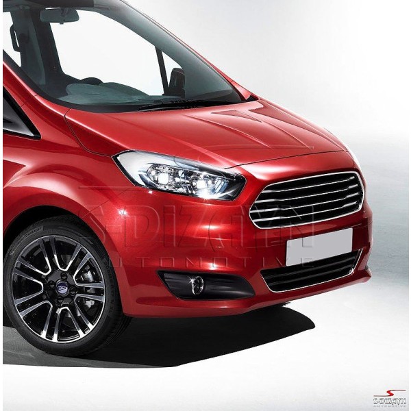 Nerez rámčeky hmlovky Ford Transit Courier I