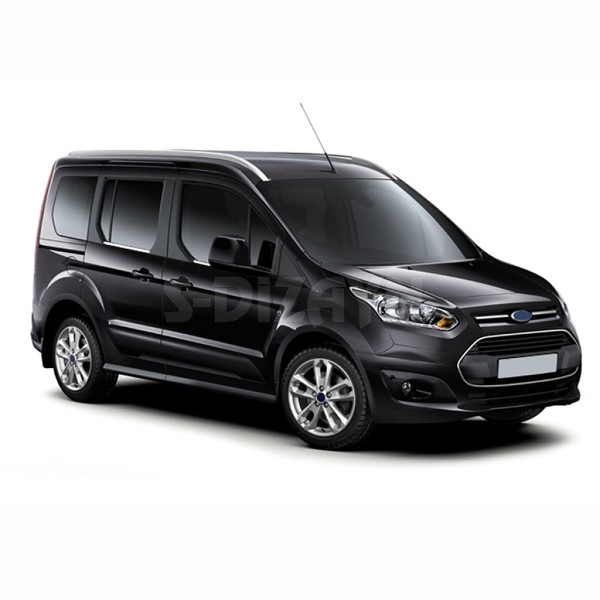 Nerez lišty spodnej hrany okien dverí Ford Transit Connect II