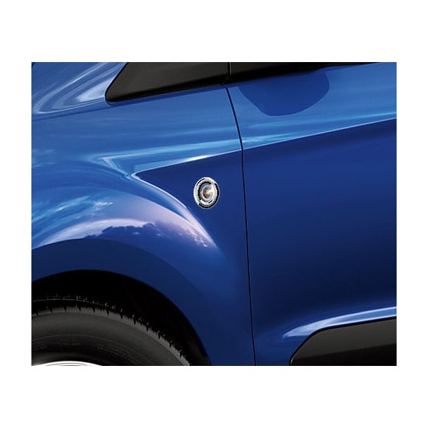 Nerez rámčeky okolo bočných blikačov Ford Transit Connect II