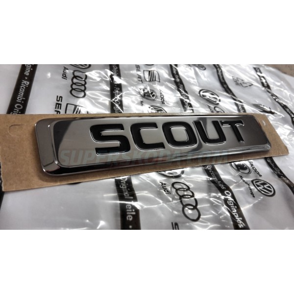 3D emblém -'SCOUT'