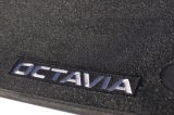 Škoda Octavia III - Textilné koberce s logom OCTAVIA pre RHD PRESTIGE