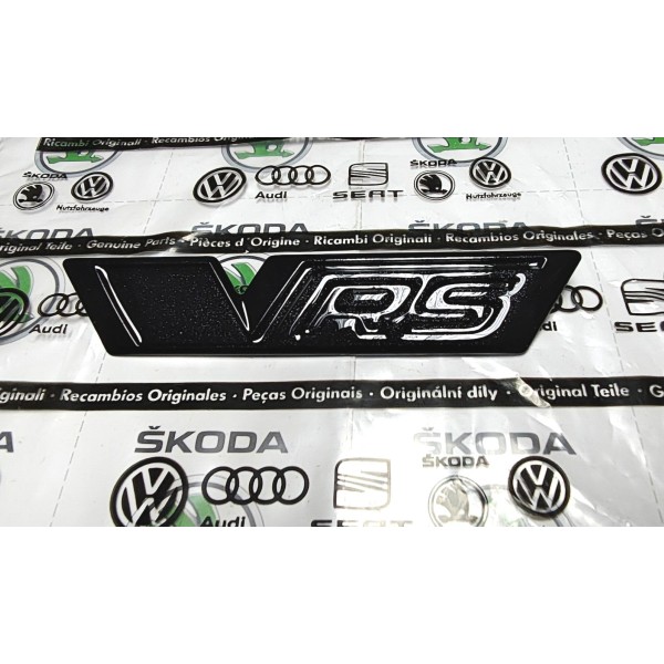 Škoda Auto zadný nápis RS verzia 2025