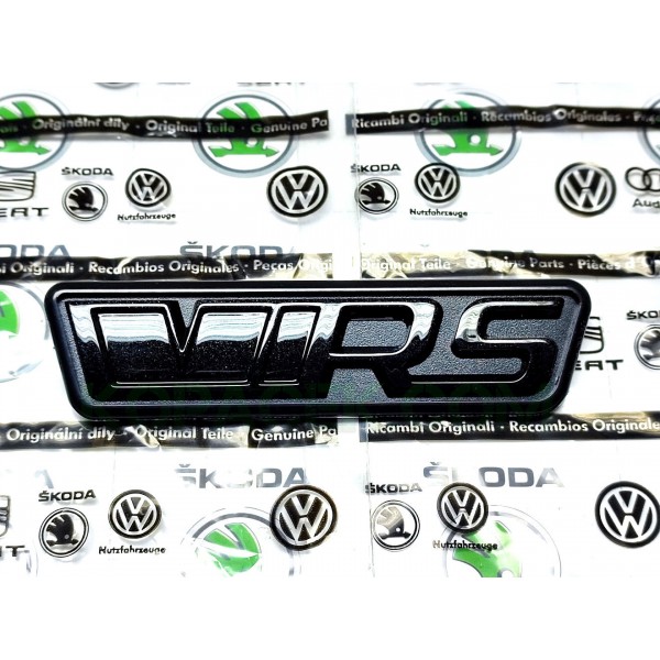 Škoda logo RS verzia 2023 logo lakované F9R podklad mat