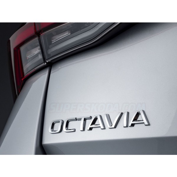 Škoda Auto - logo na kufor 'OCTAVIA' 2020 RS