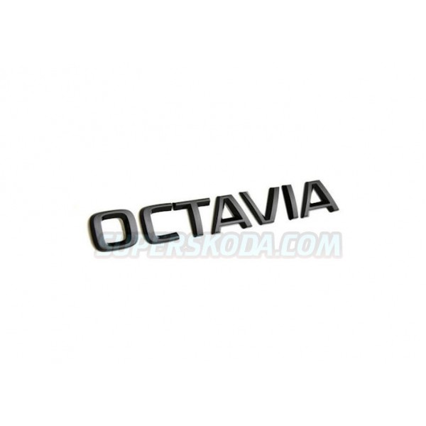 Škoda Auto - logo na kufor 'OCTAVIA' 2020 RS black version