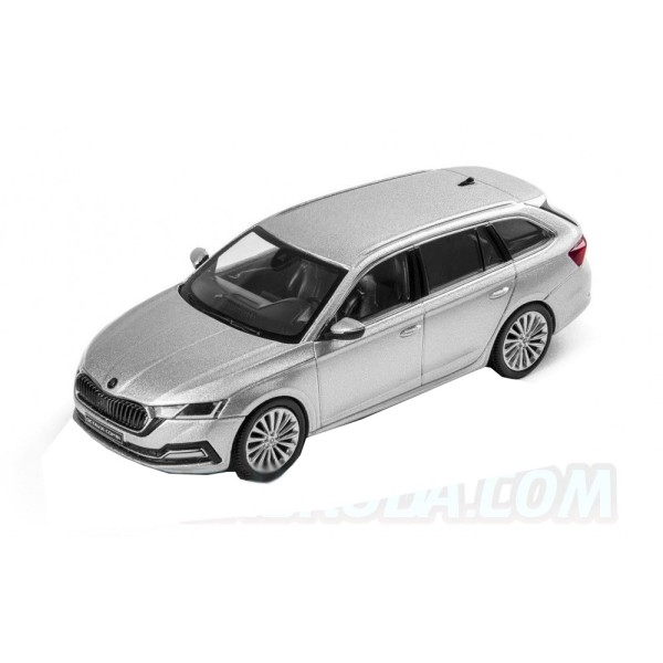 Model 1:43 Škoda Octavia IV Combi BRILLIANT SILVER