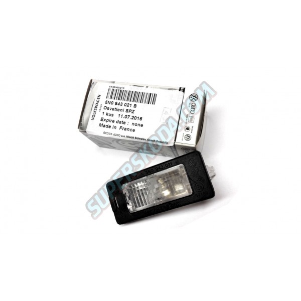 Škoda Rapid / SpaceBack - lampička osvetlenie ŠPZ