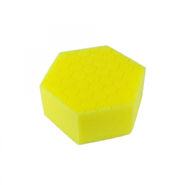 Ručný leštiaci aplikátor Carbon Collective HEX Hand Polishing Pad - Yellow