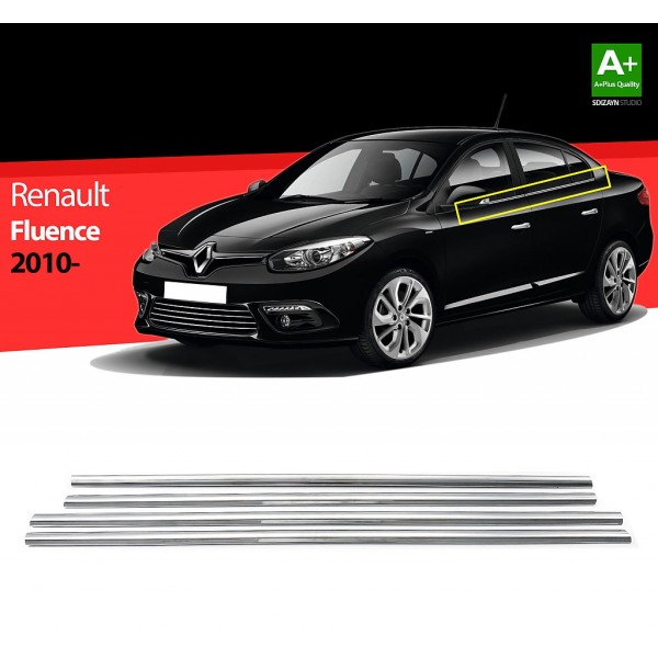 Nerez lišty spodnej hrany okien dverí Renault Fluence