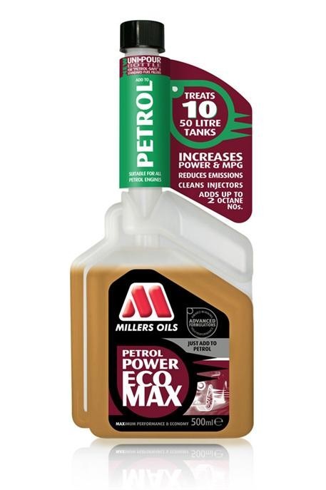 Aditíva pre benzínové motory - Millers Oils Petrol Power ECOMAX 500 ml