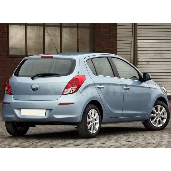 Nerez lišty spodnej hrany okien dverí Hyundai I20 I Facelift