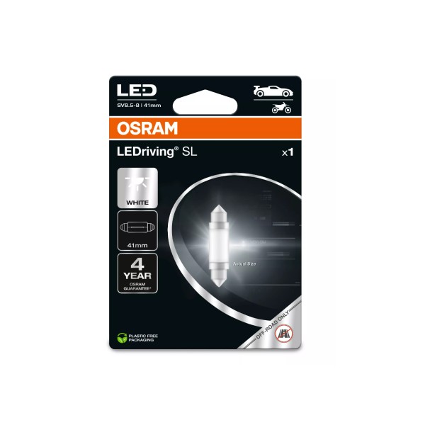 OSRAM LED autožiarovky LEDriving SL C5W, dĺžka 41 mm