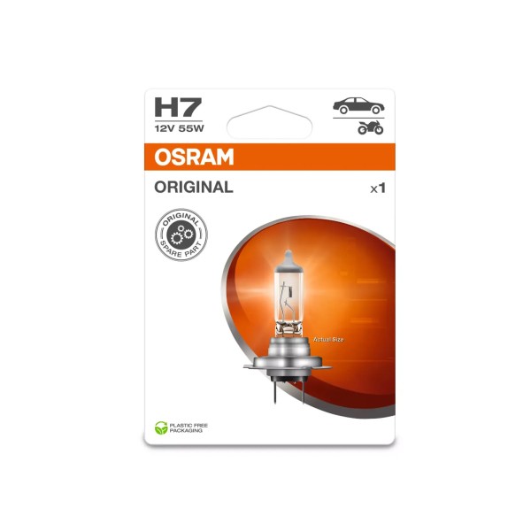 OSRAM STANDARD autožiarovka H7, 1 ks v balení