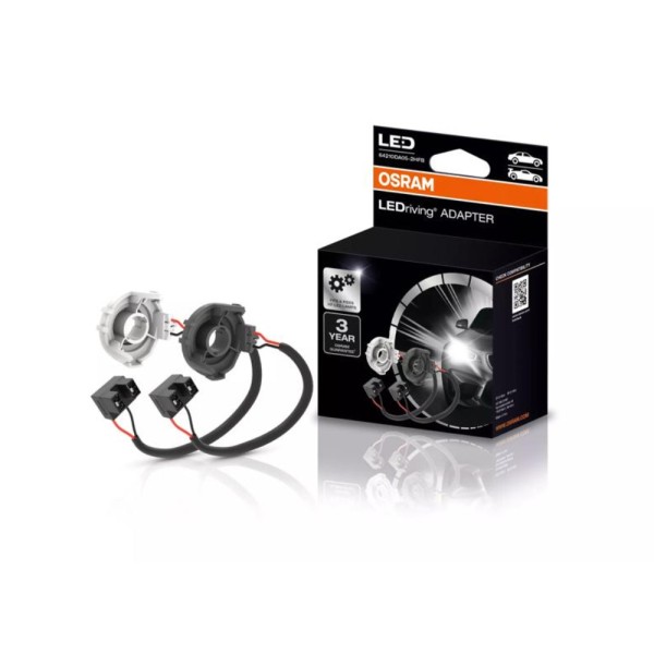 Osram LEDriving adaptéry pre použitie LED autožiaroviek Osram Night Breaker LED H7, typ adaptéra: 64210DA09