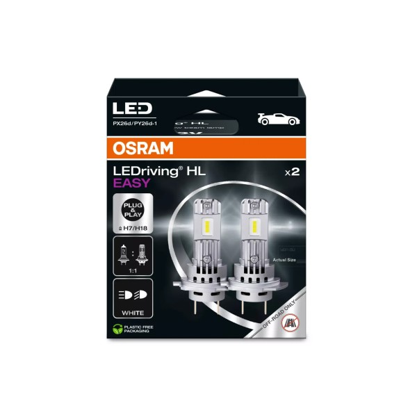 OSRAM LEDriving HL EASY LED autožiarovky H7