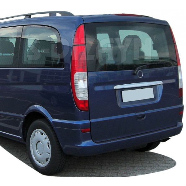 Nerez dekoračná lišta nad ŠPZ Mercedes Vito W639
