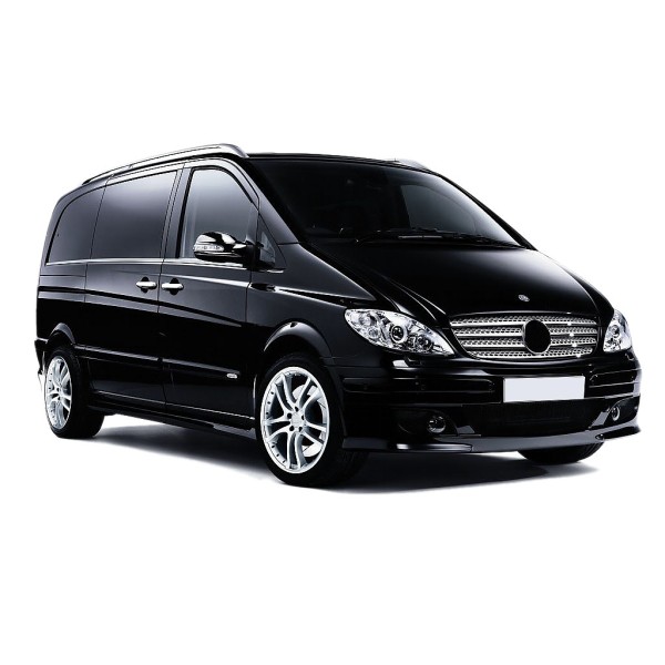 Nerez kryty kľučiek Mercedes Vito W639 FL - 8 ks