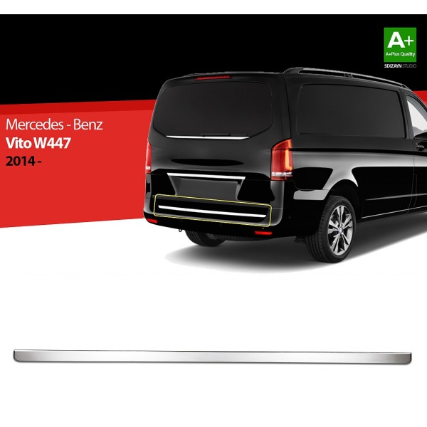 Nerez lišta spodnej hrany zadných dverí Mercedes Vito W447
