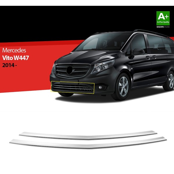 Nerez lišty predného nárazníka Mercedes Vito W447