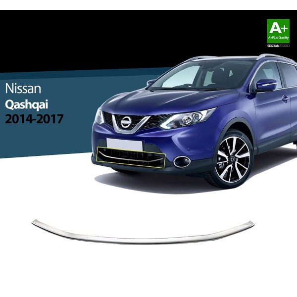 Nerez lišta predného nárazníka Nissan Qashqai II