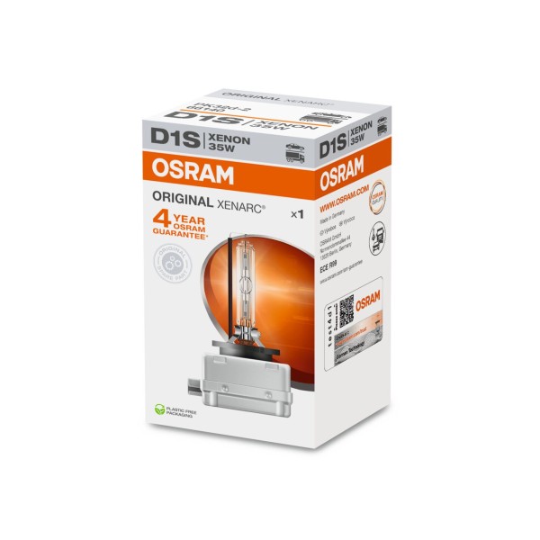 OSRAM XENARC ORIGINAL D1S - xenónová výbojka, 35 W, PK32d-2, 1ks v balení