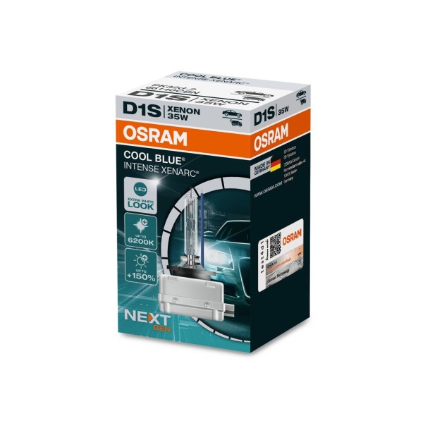 OSRAM XENARC COOL BLUE INTENSE NEXT GENERATION D1S - xenónová výbojka, 35 W, PK32d-2, 1ks v balení