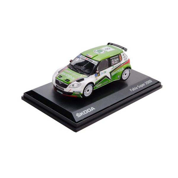 Abrex model 1:43 Škoda Fabia S2000  Island Canarias KOPECKY no 8