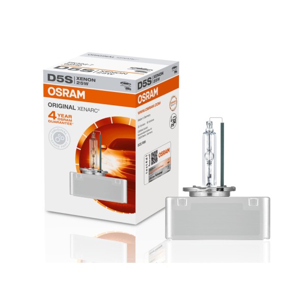 OSRAM XENARC ORIGINAL D5S - xenónová výbojka, 25 W, PK32d-7, 1ks v balení