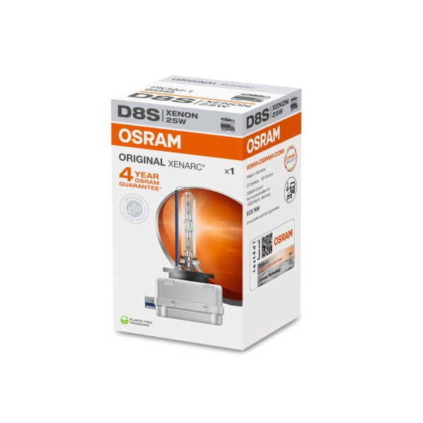OSRAM XENARC ORIGINAL D8S - xenónová výbojka, 25 W, PK32d-1, 1ks v balení