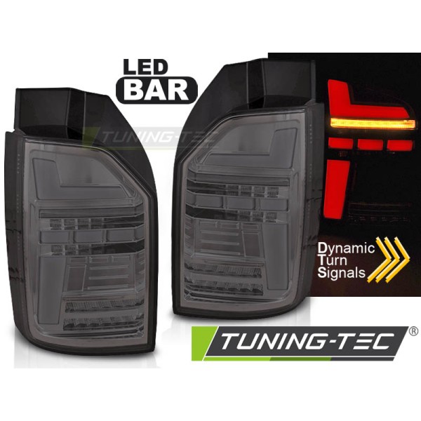 VW T6,T6.1 15-21 - zadné LED svetlá dymové - OEM