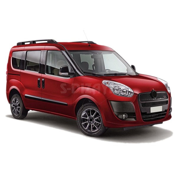 Nerez lišty spodnej hrany okien dverí Opel Combo D