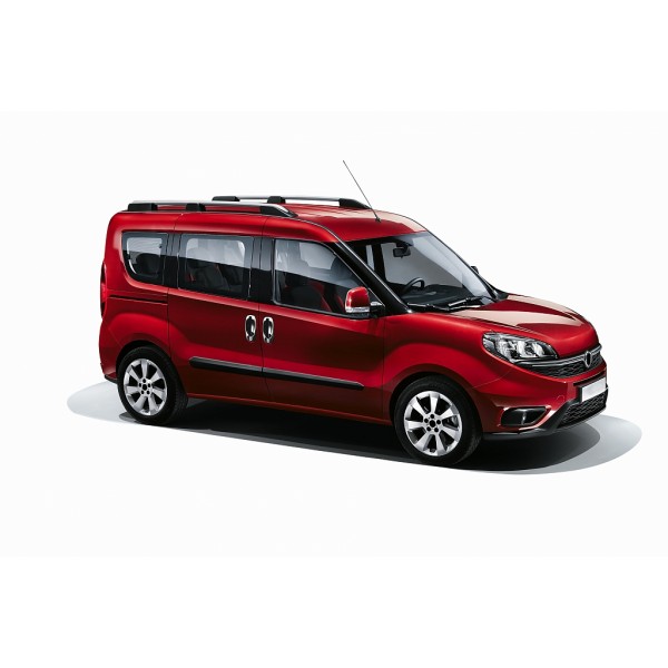 Nerez kryty kľučiek Opel Combo D - 4 ks - rámečky