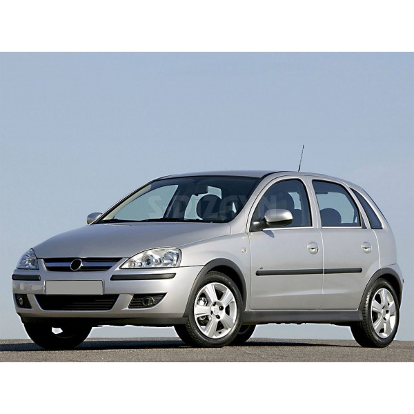 Nerez lišty spodnej hrany okien dverí Opel Corsa C
