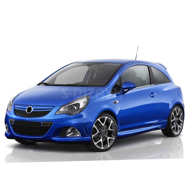 Nerez lišty spodnej hrany okien dverí Opel Corsa D - 3dvéř.