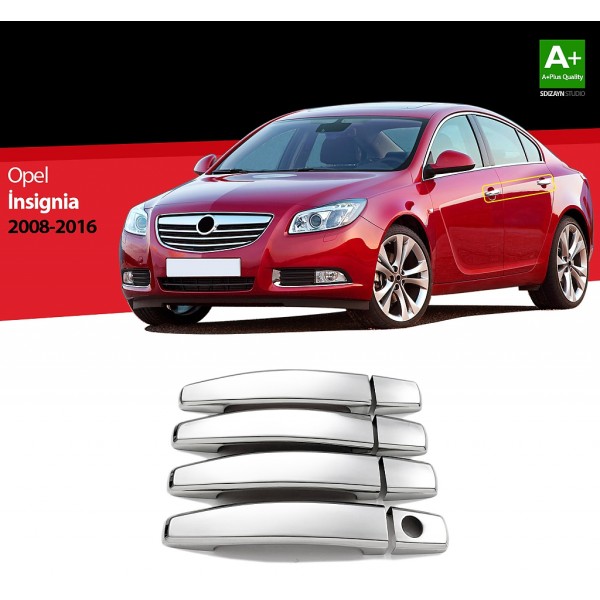 Nerez kryty kľučiek Opel Insignia A - 8 ks