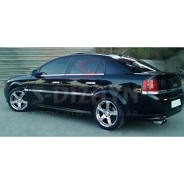 Nerez lišty dverí Opel Vectra C