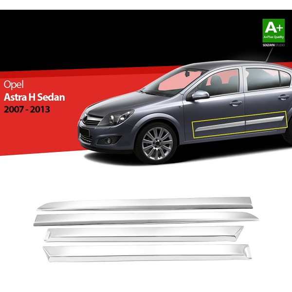 Nerez lišty dverí Opel Astra H Sedan