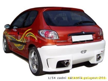 Peugeot 206 - Zadný nárazník